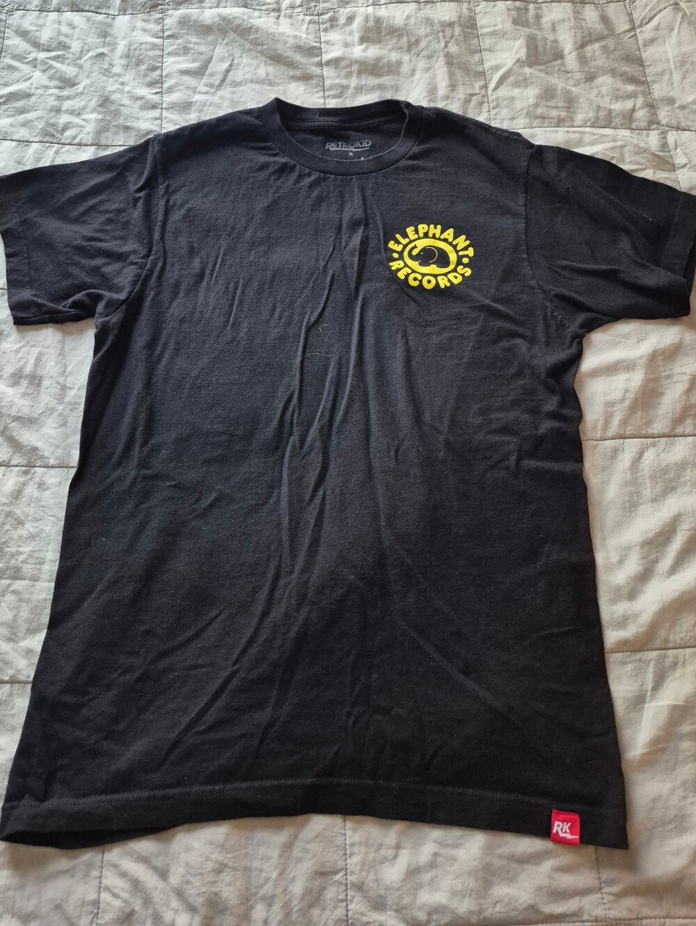 Retrokid Sharon Lois and Bram Records Black Graphic Tee T Shirt. Size M